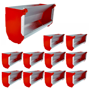 Hranitoare iepuri Demetra 25 cm set 10 buc